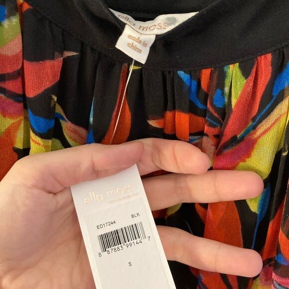 Ella moss leaf print maxi dress‎ - Picture 2 of 4